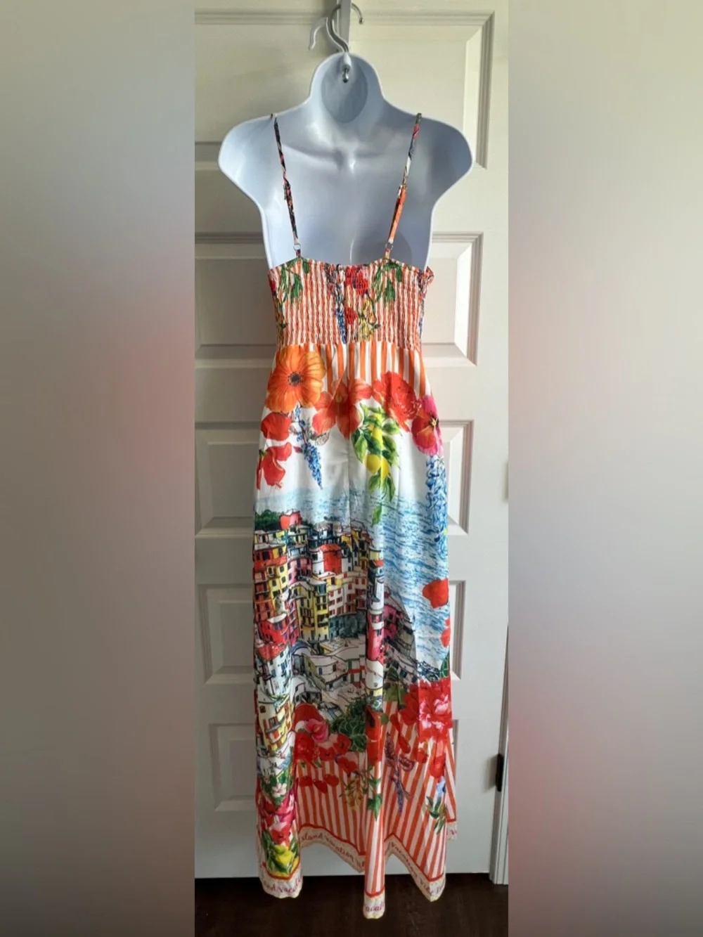 ENDLESS MOON Forever New Floral Maxi Resortwear Island Vibe Summer Size Small - Picture 3 of 11